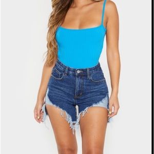 PLT DISTRESSED SHORTS